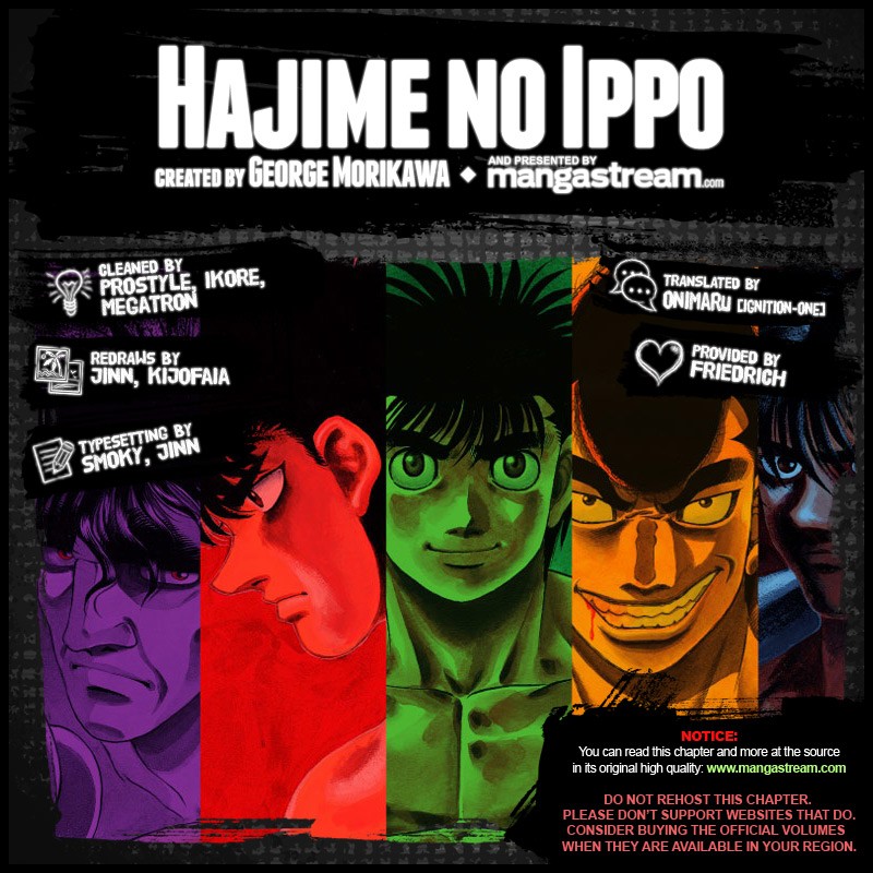 Hajime no Ippo Chapter 1001 2